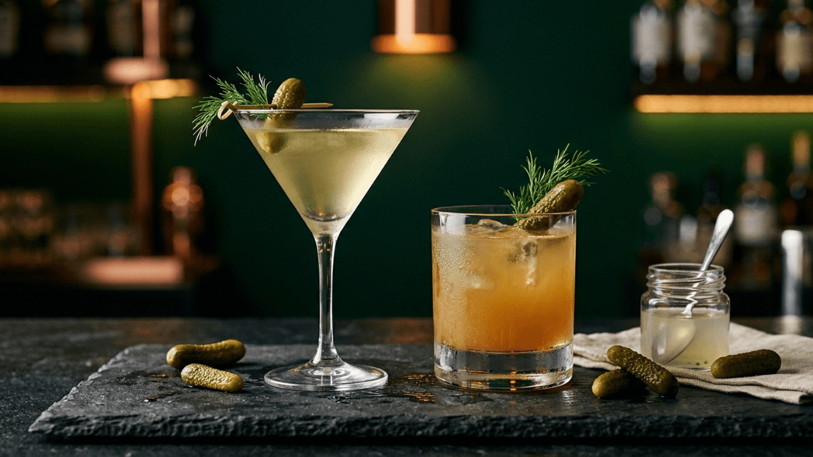 The Pickle Masterclass: Savory Cocktails at Home